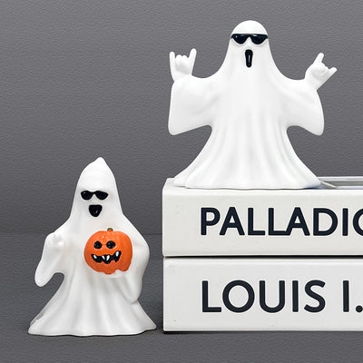 Halloween Middle Finger Love Ghost Ornaments