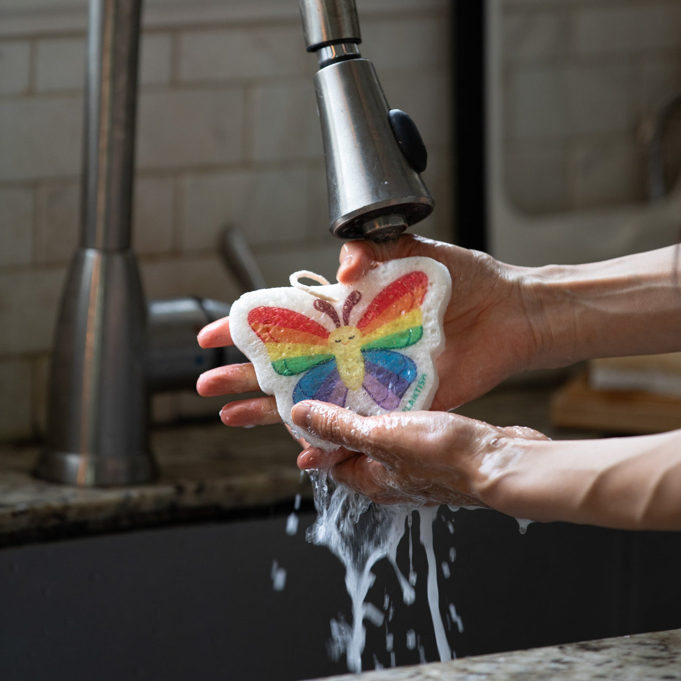 Rainbow Flutter - Pop up Sponge-4