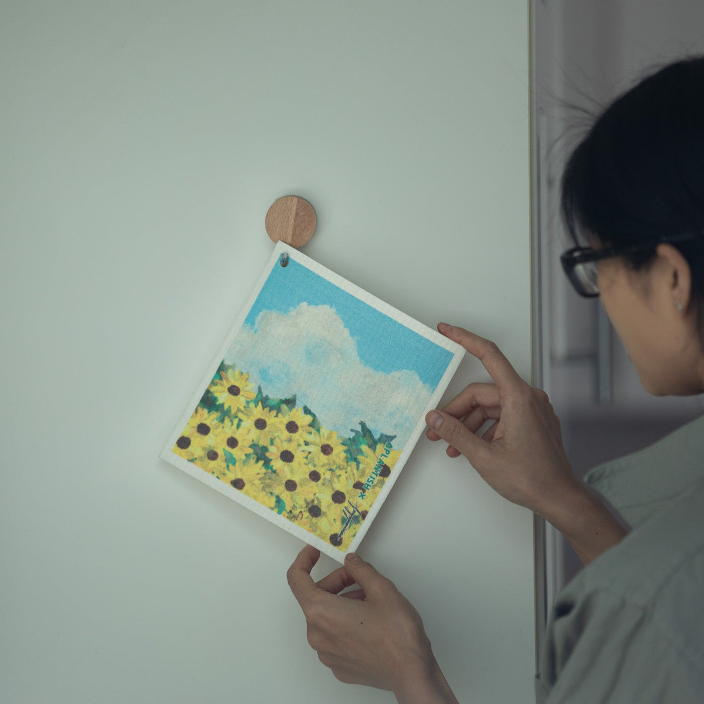 Picturesque Artistry - Swedish Sponge Cloth Set-4