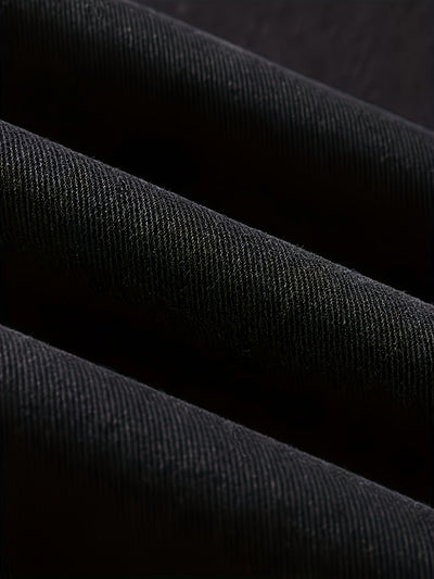 Men's Black Trend Simple All-matching Jeans Fashion Personality