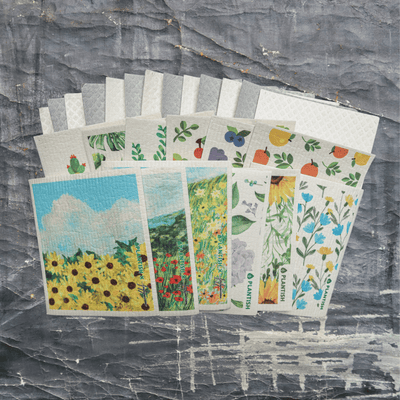 12-Month Supply of Swedish Sponge Cloths-0