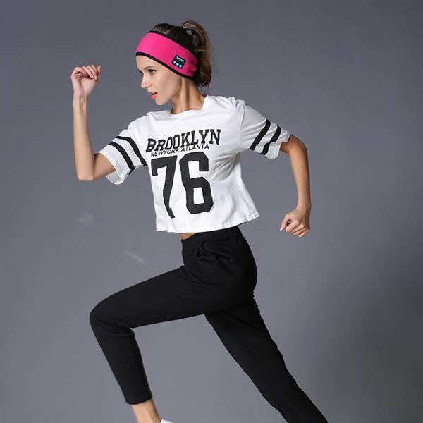 Bluetooth-Compatible Fitness Headband