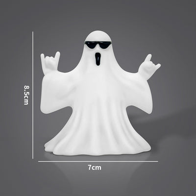 Halloween Middle Finger Love Ghost Ornaments