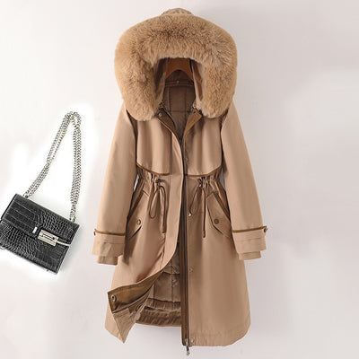 Mid-length Cotton Clothing Winter Cotton-padded Coat Down Cotton-padded Jacket For Women