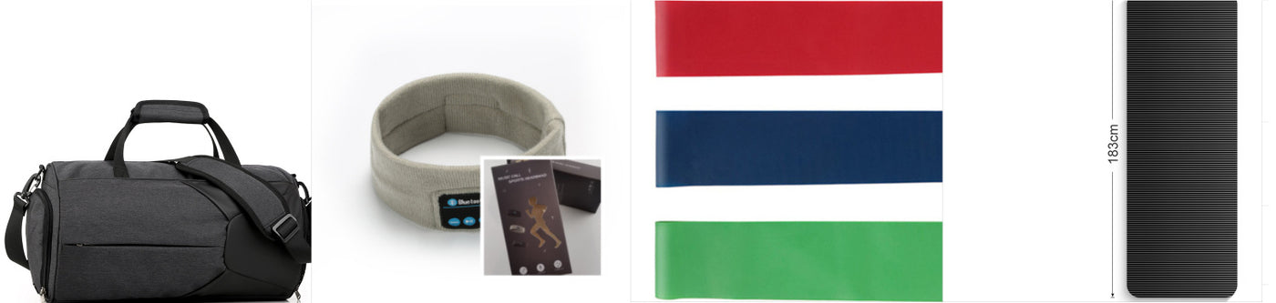 Bluetooth-Compatible Fitness Headband