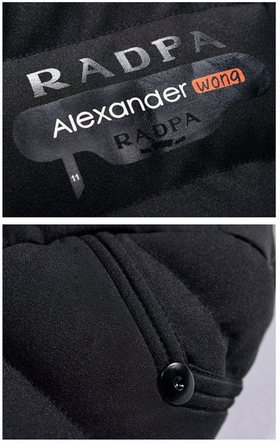 Thick Padded Jacket Stand Up Collar For Slim Fit And Warmth