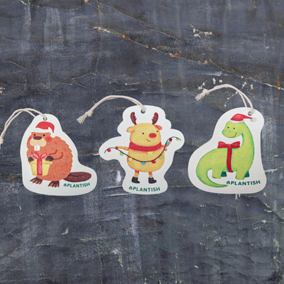 Holiday Beaver - Pop up Sponge (Holiday Exclusive)-3