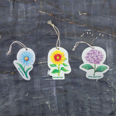 Set of 3 Garden Party Pop up Sponges (Holiday Exclusive)-0