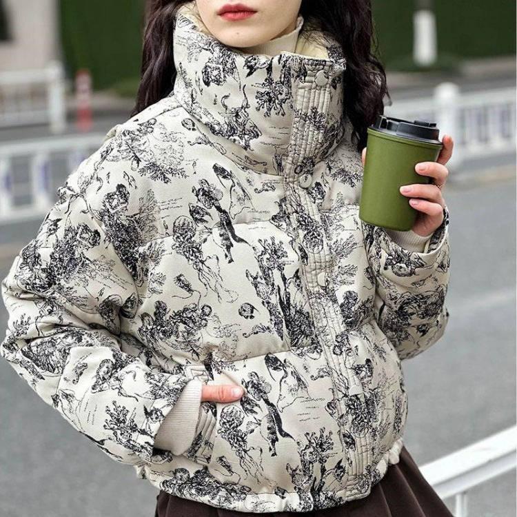 Women's Loose Casual Fashion Cotton-padded Coat