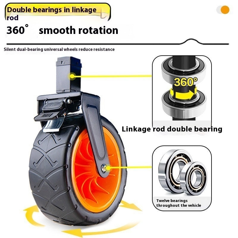 Baby Stroller Folding Outdoor Camp Camping Trailer