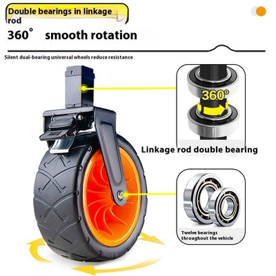 Baby Stroller Folding Outdoor Camp Camping Trailer