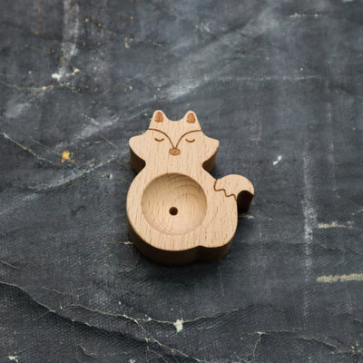 Fox - Wooden Essential Oil Diffuser | Incense Holder-4