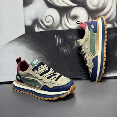 Casual Sports Anti-slip White Shoes For Men