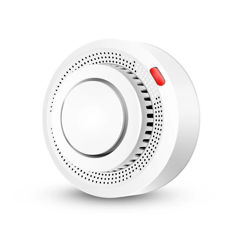 Tuya WiFi Smoke Detector Real-time Monitoring Remote Alarm Notification App Control Works With Alexa Google Home