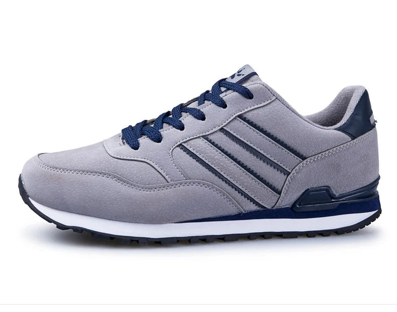 Brand Sneakers Men Outdoor Running Shoes High Quality Lace-Up Men Casual Shoes Fashion Comfortable Walking Shoes Tenis Hombres