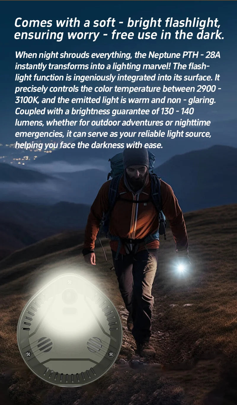 Protmex Portable Multifunctional Carbon Monoxide CO2 Detector Air Quality Meter Temperature Humidity Meter with Touch Screen UV