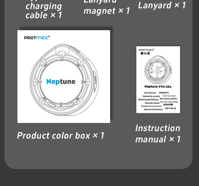Protmex Portable Multifunctional Carbon Monoxide CO2 Detector Air Quality Meter Temperature Humidity Meter with Touch Screen UV