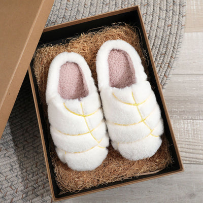 Winter Plush Home Slippers for Men and Women