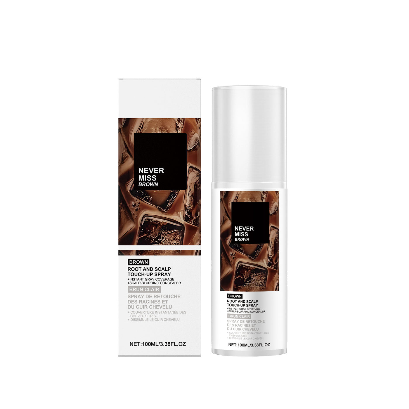 Temporary Hair Color Touch-Up Spray