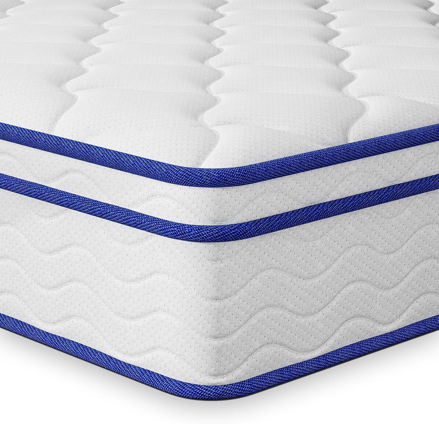 Single Bed Mattress, Single Bed Hybrid Mattress, Boxed, Medium Firm Memory Foam And Spring Mattress, Stress Relief And Motion Isolation, Fiberglass Mattress, CertiPUR-US Certifie