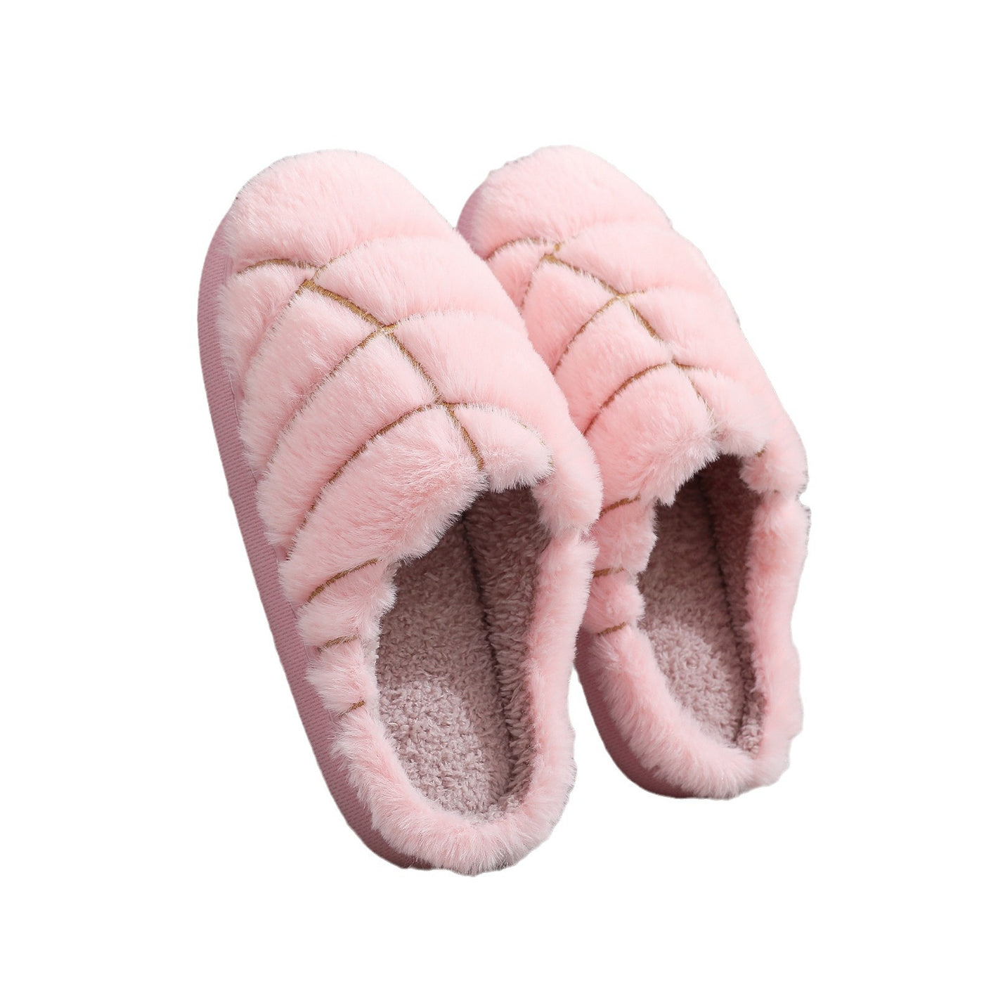 Winter Plush Home Slippers for Men and Women