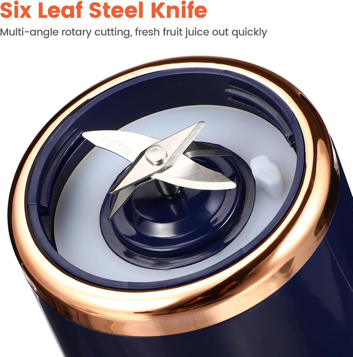 Rechargeable Electric Fruit Juice Maker Portable Blender Smoothie Juicer Machine