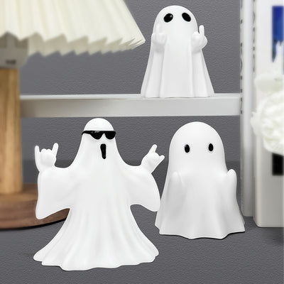 Halloween Middle Finger Love Ghost Ornaments