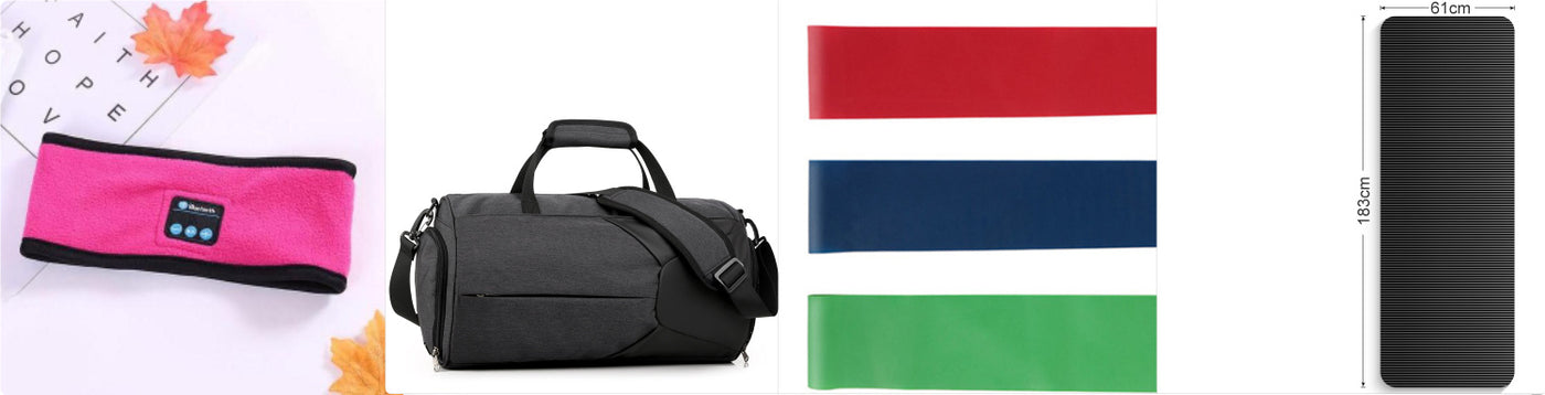 Bluetooth-Compatible Fitness Headband