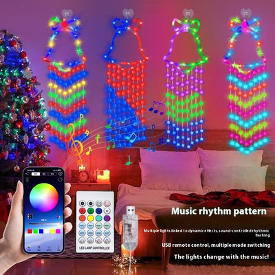 Christmas Bell Hanging Lamp Atmosphere Christmas Tree Decoration