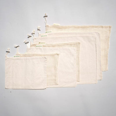 9 Piece - Reusable Grocery Bags (Starter Set)-2