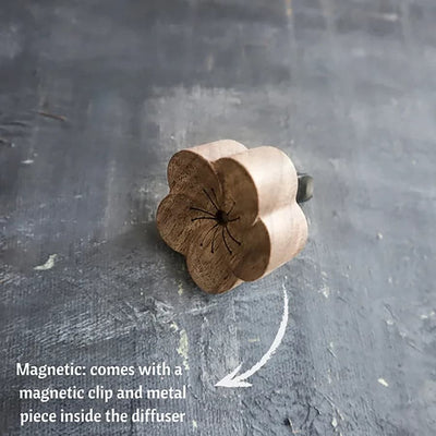 Peach Blossom - Wooden Essential Oil Diffuser for Car-2