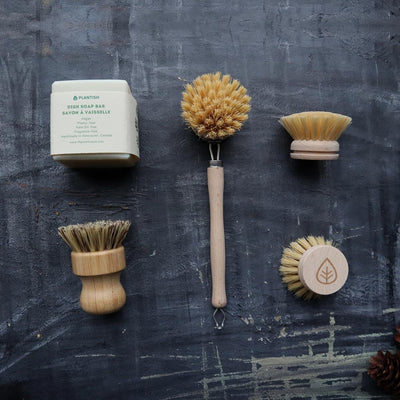 Zero Waste Cleaning Set - Sisal Brush Kit-0